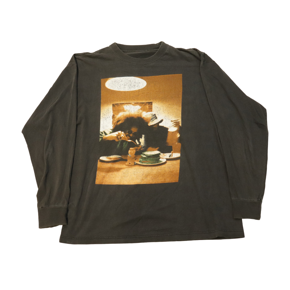 Vintage 90s New Kingdom Band Funk Tour Concert Graphic Long Sleeve Shirt Size N/